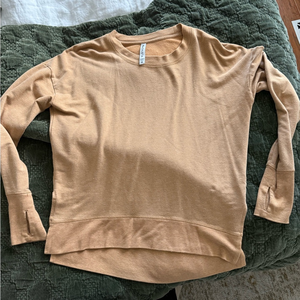 Athleta Tan Women's Sweatshirt